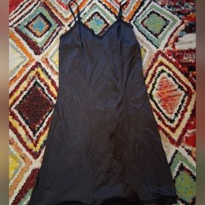 Elegant Black Slip Dress